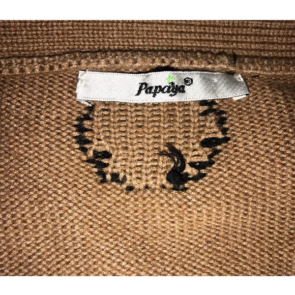 Papaya polka dot cardigan - Picture 3 of 4